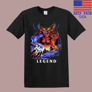 Legend Movie Logo Men's Black T-Shirt Size S-5XL