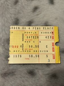 elton john 1976 concert ticket - August 16th 1976 - Madison Square Garden
