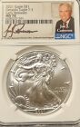 2021 $1 Silver Eagle Type I NGC MS70 Early Releases Jon Cameron Signature Label