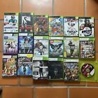 Xbox 360 And X Box Games Lot UNTESTED 18 Video Games Reseller Lot No Reserve
