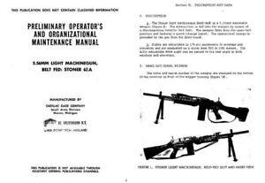Stoner 63A LMG Light Machine Gun Manual
