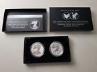 New Listing2021 American Silver Eagle Designer Edition 2-Coin Reverse Proof Set OGP/COA