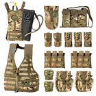 USMC Molle II Tactical Vest Military Fighting Load Carrier FLC Pouches Multicam