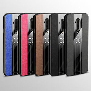 Hot For OnePlus 7T /7 Pro 6 PU Pattern Slim Back Simplicity Color Case Cover