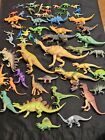 Dinosaurs Lot of Over 50 Mixed Dinosaurs All Sizes Schleich Plastic Figures