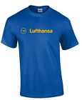 Lufthansa Vintage Logo German Airline Aviation T-Shirt Cotton Shirt S - 5XL