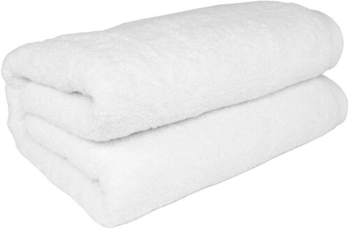 Extra Large Oversized Bath Towel 100% Cotton Bath Sheet 40x87 White