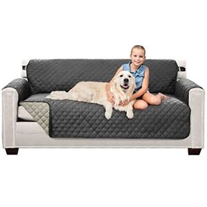 New ListingSofa Shield Patented Couch Slip Cover, Large Cushion Protector, Reversible St...