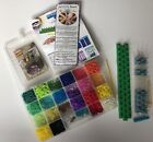 Rainbow Loom Kit, Rubber Bands, 2 Looms, 2 Bracelet Maker  Tools, Organizer  Box