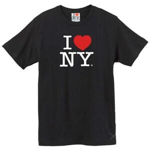 I Love NY T-Shirt Black Unisex Short Sleeve