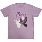 Prince Doves Distressed T-Shirt Purple New