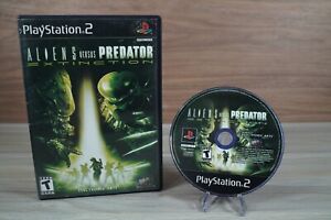Aliens vs. Predator: Extinction (Sony PlayStation 2, 2003) Complete CIB CLEAN!