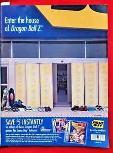 2002 DRAGON BALL Z Nintendo GBA Video Game BEST BUY Promo PRINT AD w/ Coupon