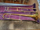 Vintage Conn 4H Trombone #268973 With Carrying Case