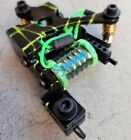 Custom Neon Lime and Black Lightweight Liner Tattoo Machine Green Wire 7.5 wrap
