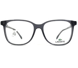 Lacoste Eyeglasses Frames L2839 035 Clear Grey Square Full Rim 53-16-145