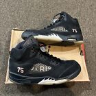 Size 10.5 - Paris Saint-Germain x Air Jordan 5 Retro Black