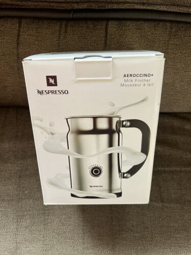 New ListingNespresso Aeroccino + Plus 3192-US Automatic Electric Milk Frother Stainless New