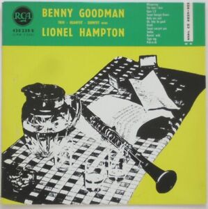 1963 BENNY GOODMAN LIONEL HAMPTON Horizons Du Jazz Nº 6 Made in France Vinyl LP