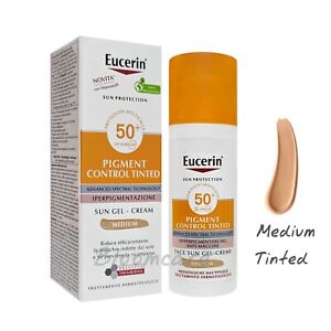 Eucerin Sun Pigment Control Tinted Medium Gel-Cream SPF50+ 50ml