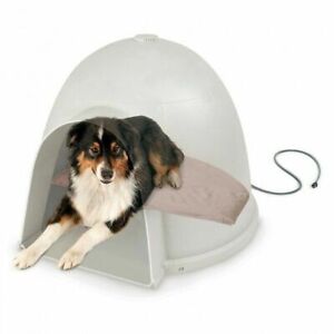 K&H Igloo Style Outdoor Dog Lectro Soft Heated Bed KH1033  KH1043   KH1053