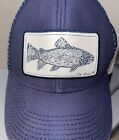 GA Peach State Pride Hat Stay Southern Peach Hat Mesh SnapBack With Fish On It