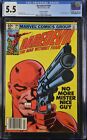 Daredevil #184 CGC 5.5 1982 - WP Marvel Comics Newsstand - Frank Miller Punisher
