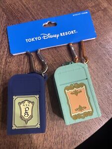 Japan Tokyo Disney Resort Carabiner Key Chain Trash Can Pouch 2023 NEW US Ship