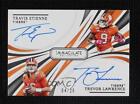 2021 Immaculate Collegiate 4/25 Travis Etienne Jr Trevor Lawrence Rookie Auto RC