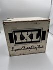 Vintage Dairy Box Wooden IXL White Large Decorative wood milk crate