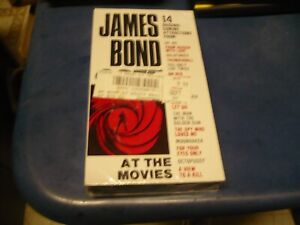 New Listingjames bond 007 at the movies vhs 1992  *BRAND NEW!