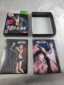 Killer Is Dead Limited Edition (Microsoft Xbox 360, 2013) Art Book & CD No Game