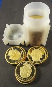 2007 S James Madison Proof - Roll of 25 Presidential Dollar Coins $1