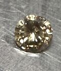0.89 Carat Natural FANCY Brown -Yellow Diamond round Brilliant cut GIA Certified