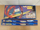 NEW Hot Wheels Double Barrel Track Set Side-by-Side Racing Vintage 1990's