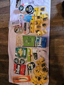 Lot of Vntg Many New Old Stock Fishing Supplies. Fishing Line, Swivels, Bobbers