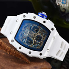 New Original Brand Tonneau Watches for Mens Multifunctional Automatic Date Watch