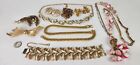 Vintage CORO Designer Signed Jewelry Lot Necklaces Brooch Bracelet Earrings