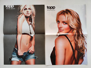 BRITNEY SPEARS 2x A3 posters from TOPP magazine Norway. HAYLEY WILLIAMS PARAMORE