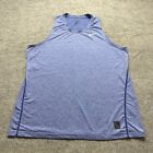 Nike Pro Tank Top Men XL Blue Sleeveless Fitted Stretch DRI-FIT Muscle Shirt