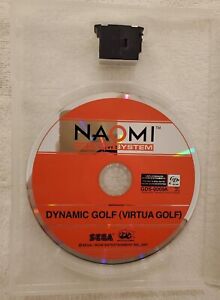 Sega Virtua Golf/ Dynamic Golf GD ROM & Security Chip for Naomi System & Manual