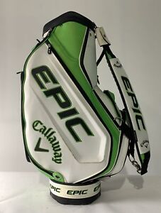 Callaway Epic Staff Bag White Green 6-Way Divide Single Strap Golf Bag 8