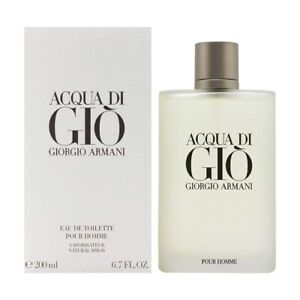 New ListingGiorgio Armani Acqua Di Gio 6.7oz / 200ml Men's Eau de Toilette Spray Brand New