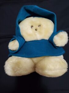 Vintage 1980s CHUBBLES Plush Green Blue Teal Cloak Toy Stuffed Animal RARE Fair