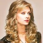 New Women's Long Natural Blond Wavy Full Wig 24 Inch