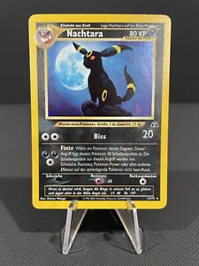 Pokémon Card Nachtara/Umbreon Neo Discovery Set 13/75 Holo Rare German