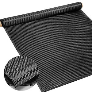 Multi-Size Carbon Fiber Cloth 2x2 Twill Weave 3k/200gsm Aerospace Grade Material