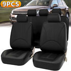 Car 5 Seat Covers Full Set Waterproof Leather Universal for Auto Sedan SUV Truck (For: Honda Accord)