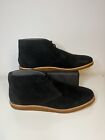 Black Suede ankle Boot 11 Baxter 203 Leather  Men’s Shoes Lace Up Chukka Casual