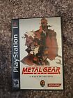 Metal Gear Solid Tactical Espionage Action (PS1 Long Box) Complete CIB w/ Manual